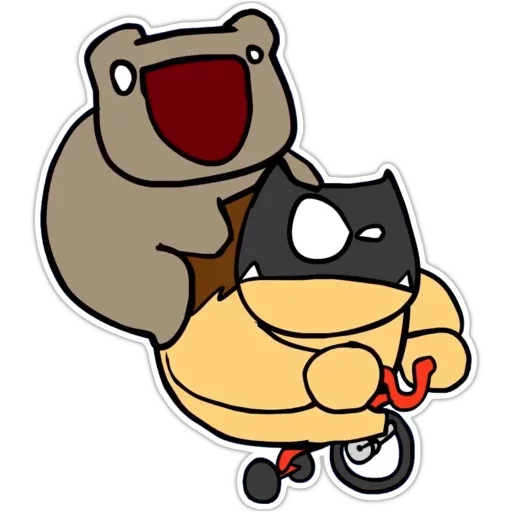 ✖ Стикер «Carbot Animations Unofficial» для Telegram