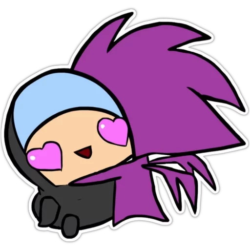 ✖ Стикер «Carbot Animations Unofficial» для Telegram