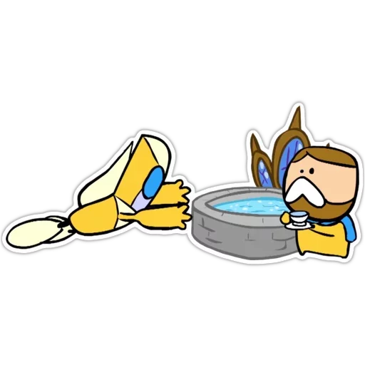 ✖ Стикер «Carbot Animations Unofficial» для Telegram
