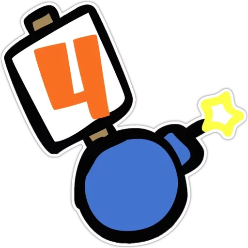 💣 Стикер «Carbot Animations Unofficial» для Telegram