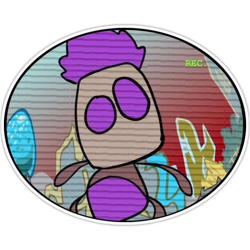✖ Стикер «Carbot Animations Unofficial» для Telegram