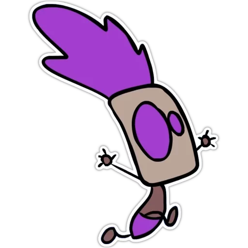 ✖ Стикер «Carbot Animations Unofficial» для Telegram
