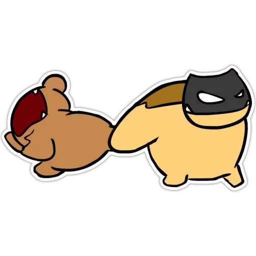 ✖ Стикер «Carbot Animations Unofficial» для Telegram