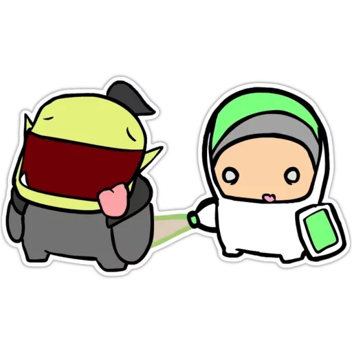 ✖ Стикер «Carbot Animations Unofficial» для Telegram