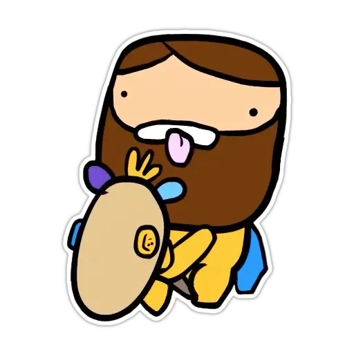 ✖ Стикер «Carbot Animations Unofficial» для Telegram