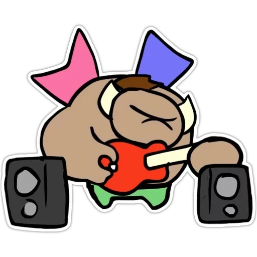 ✖ Стикер «Carbot Animations Unofficial» для Telegram
