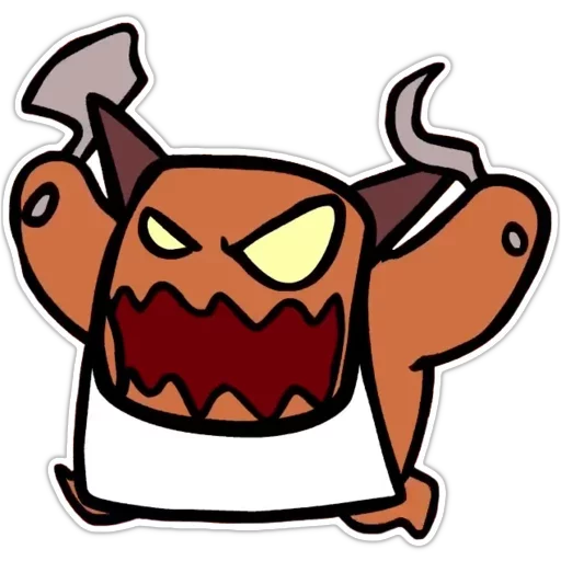 ✖ Стикер «Carbot Animations Unofficial» для Telegram