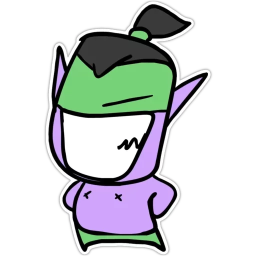 ✖ Стикер «Carbot Animations Unofficial» для Telegram