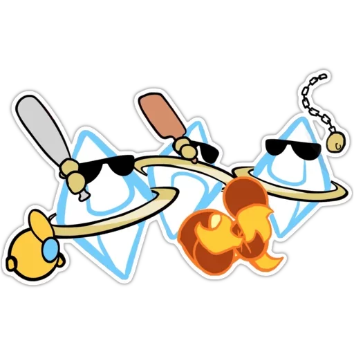 ✖ Стикер «Carbot Animations Unofficial» для Telegram