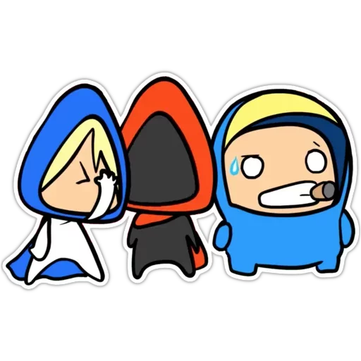 ✖️ Стикер «Carbot Animations Unofficial» для Telegram