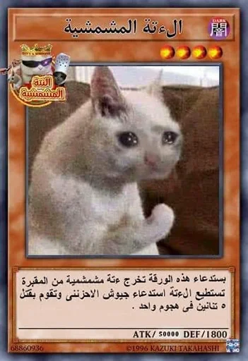 😂 Стикер «Cards» для Telegram