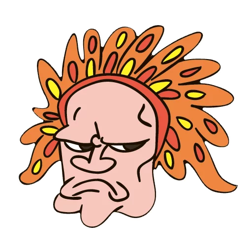 Стикерпак Caricatures для Telegram