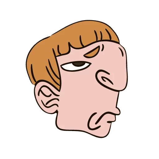 😁 Стикер «Caricatures» для Telegram