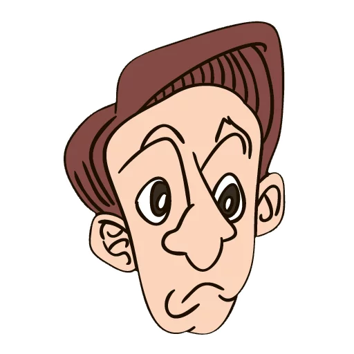 😐 Стикер «Caricatures» для Telegram