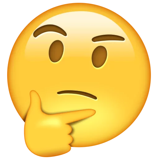 🤔 Стикер «Emoji&;s» для Telegram