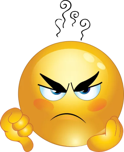 👎 Стикер «Emoji&;s» для Telegram