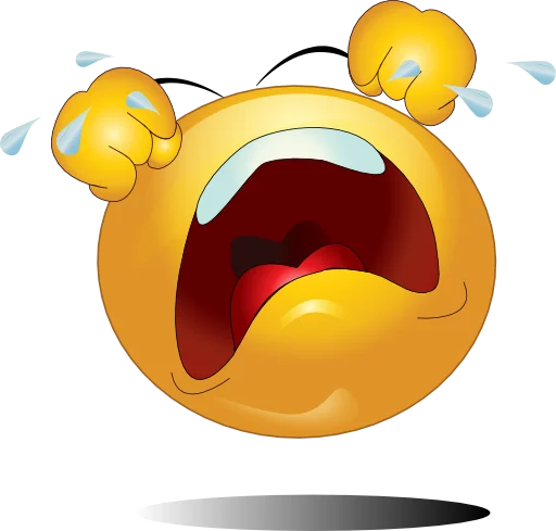 😭 Стикер «Emoji&;s» для Telegram