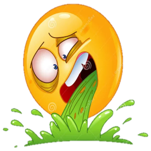 🤮 Стикер «Emoji&;s» для Telegram