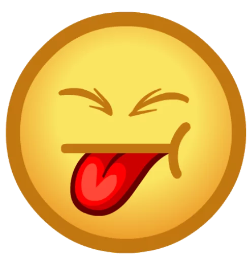 😝 Стикер «Emoji&;s» для Telegram