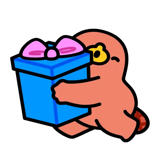 🎁 Стикер «Утконос Карл» для Telegram