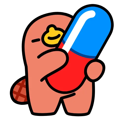 💊 Стикер «Утконос Карл» для Telegram