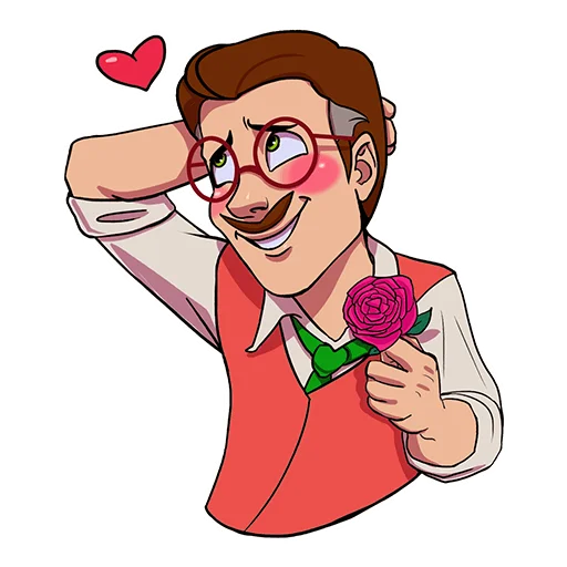 😍 Стикер «Carl» для Telegram