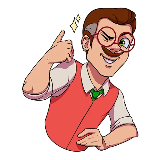 🤩 Стикер «Carl» для Telegram