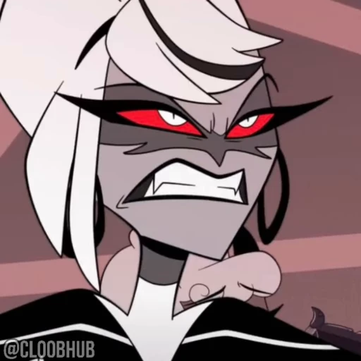 😠 Стикер «CARMILLA CARMINE HAZBIN HOTEL» для Telegram