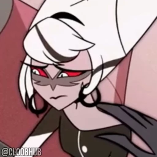 😢 Стикер «CARMILLA CARMINE HAZBIN HOTEL» для Telegram