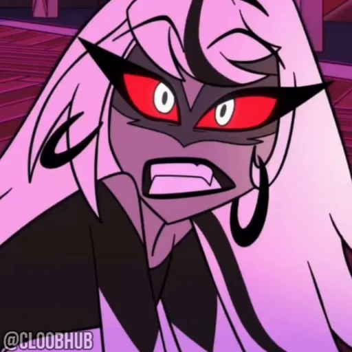 😬 Стикер «CARMILLA CARMINE HAZBIN HOTEL» для Telegram