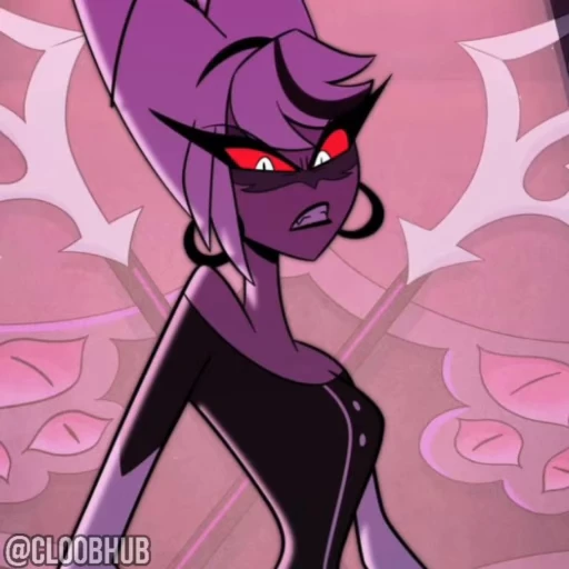 🤨 Стикер «CARMILLA CARMINE HAZBIN HOTEL» для Telegram