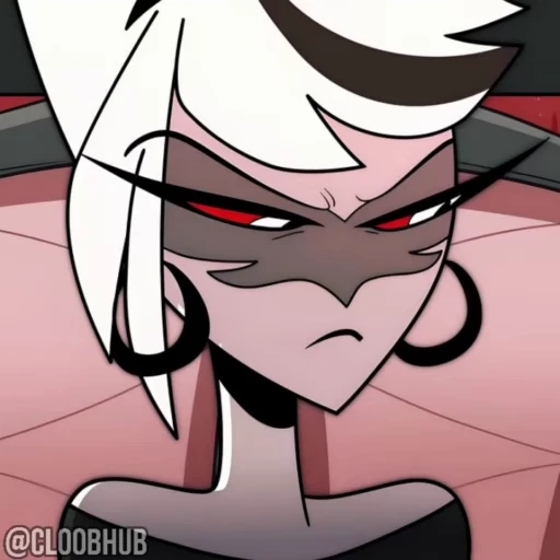 😠 Стикер «CARMILLA CARMINE HAZBIN HOTEL» для Telegram
