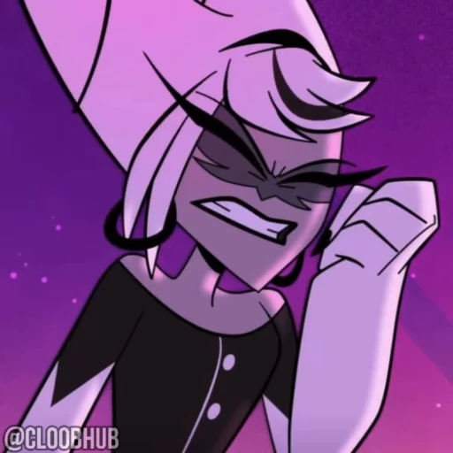 😠 Стикер «CARMILLA CARMINE HAZBIN HOTEL» для Telegram