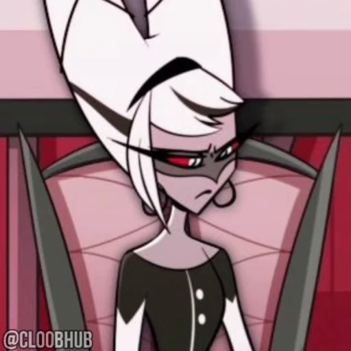 😒 Стикер «CARMILLA CARMINE HAZBIN HOTEL» для Telegram