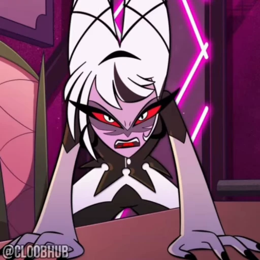 😠 Стикер «CARMILLA CARMINE HAZBIN HOTEL» для Telegram
