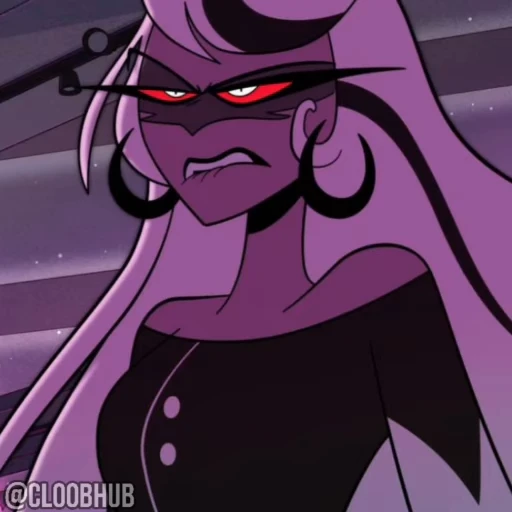 😠 Стикер «CARMILLA CARMINE HAZBIN HOTEL» для Telegram