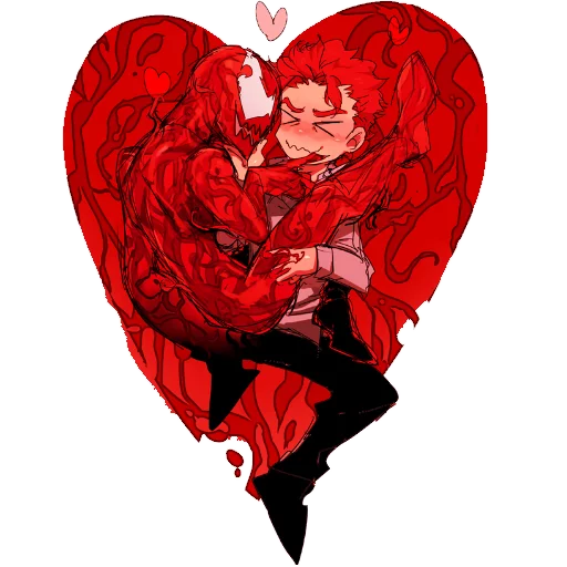 👬 Стикер «Carnage» для Telegram