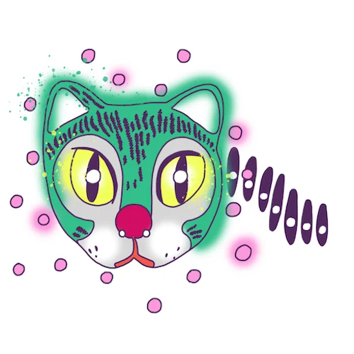 😺 Стикер «Карнавальная Ночь» для Telegram