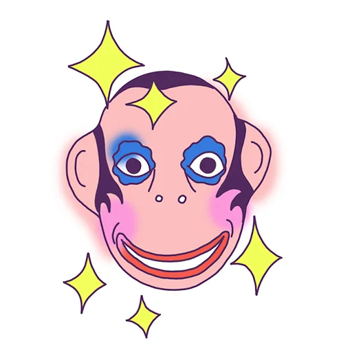 🙉 Стикер «Карнавальная Ночь» для Telegram