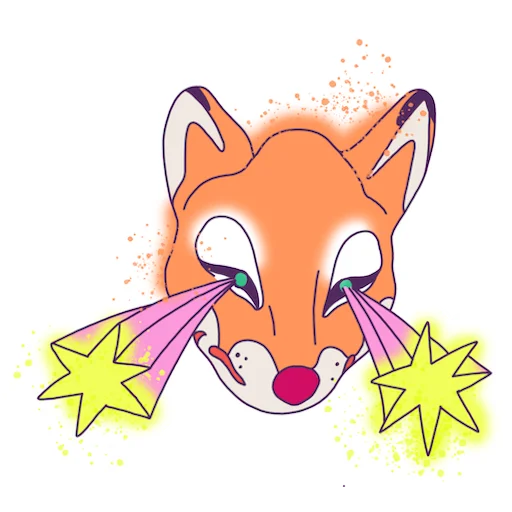🦊 Стикер «Карнавальная Ночь» для Telegram