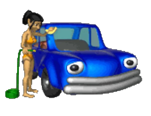 🚘 Стикер «Car Shower» для Telegram