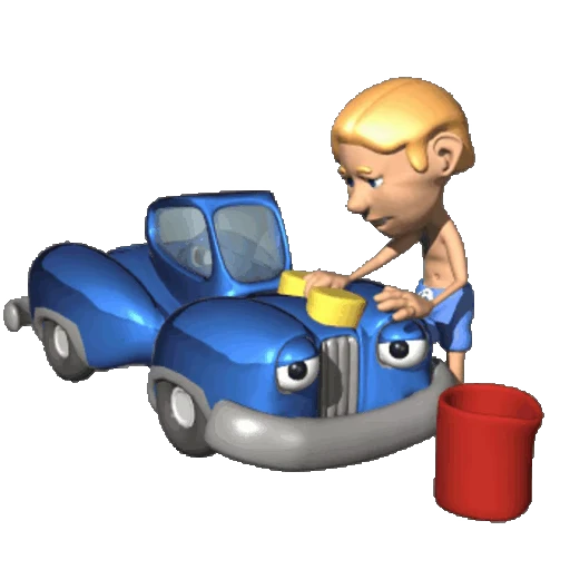 🚘 Стикер «Car Shower» для Telegram
