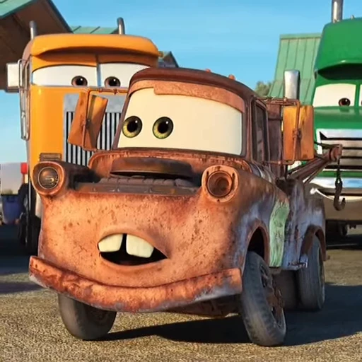 😧 Стикер «Cars on the Road» для Telegram