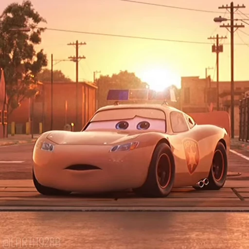 😕 Стикер «Cars on the Road» для Telegram