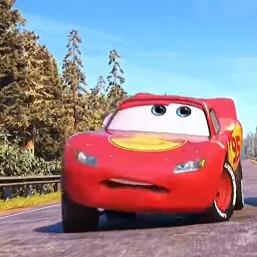 😨 Стикер «Cars on the Road» для Telegram