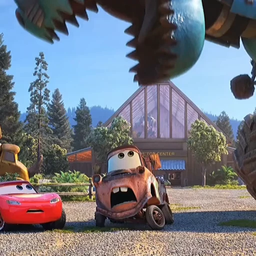 😨 Стикер «Cars on the Road» для Telegram