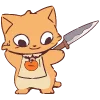🐱 Эмодзи «carter» для Telegram