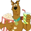 Стикер 9 🤩 Набор эмоджи по мульту «Scooby-Doo Скуби-Ду»