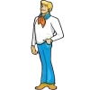 Стикер 39 🤩 Набор эмоджи по мульту «Scooby-Doo Скуби-Ду»
