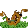 Стикер 7 🤩 Набор эмоджи по мульту «Scooby-Doo Скуби-Ду»